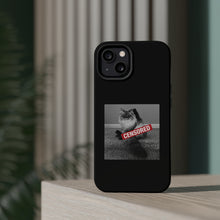 Load image into Gallery viewer, Censored Cat iPhone MagSafe Tough Cases