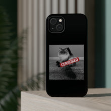 Load image into Gallery viewer, Censored Cat iPhone MagSafe Tough Cases