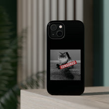 Load image into Gallery viewer, Censored Cat iPhone MagSafe Tough Cases