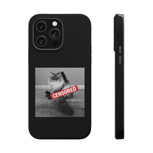 Load image into Gallery viewer, Censored Cat iPhone MagSafe Tough Cases