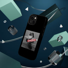 Load image into Gallery viewer, Censored Cat iPhone MagSafe Tough Cases