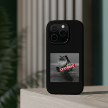 Load image into Gallery viewer, Censored Cat iPhone MagSafe Tough Cases