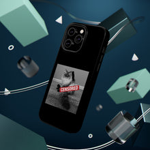 Load image into Gallery viewer, Censored Cat iPhone MagSafe Tough Cases