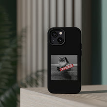 Load image into Gallery viewer, Censored Cat iPhone MagSafe Tough Cases