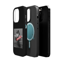 Load image into Gallery viewer, Censored Cat iPhone MagSafe Tough Cases