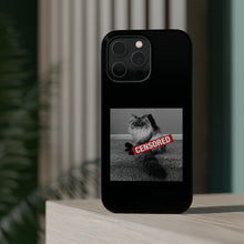 Load image into Gallery viewer, Censored Cat iPhone MagSafe Tough Cases