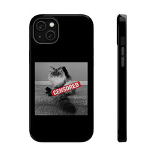 Load image into Gallery viewer, Censored Cat iPhone MagSafe Tough Cases