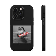 Load image into Gallery viewer, Censored Cat iPhone MagSafe Tough Cases