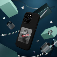 Load image into Gallery viewer, Censored Cat iPhone MagSafe Tough Cases