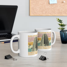 Load image into Gallery viewer, Die Hard Nakatomi Plaza Christmas Party 1988 Ceramic Mug 11oz / Bruce Willis / Nakatomi Corporation/ Yippee-ki-yay / Christmas / Holiday