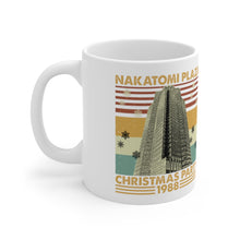 Load image into Gallery viewer, Die Hard Nakatomi Plaza Christmas Party 1988 Ceramic Mug 11oz / Bruce Willis / Nakatomi Corporation/ Yippee-ki-yay / Christmas / Holiday