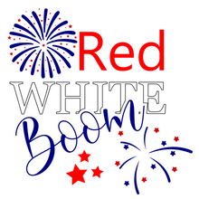 Load image into Gallery viewer, Red White Boom
