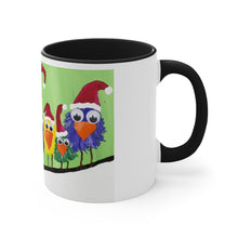 Load image into Gallery viewer, Melissa LoZoff Original Christmas Birds Accent Coffee Mug, 11oz