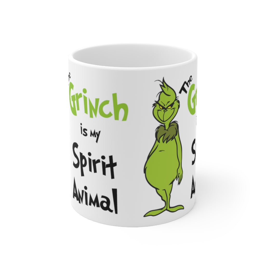 The grinch is my spirit animal - 32 oz Classic Tumbler XL - Clear