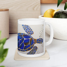 Load image into Gallery viewer, Melissa LoZoff Original Sea Turtle Mug 110z.