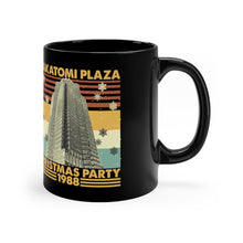 Load image into Gallery viewer, Die Hard Nakatomi Plaza Christmas Party 1988 Black Ceramic Mug 11oz / Bruce Willis / Nakatomi Corporation/ Yippee-ki-yay / Christmas / Holiday