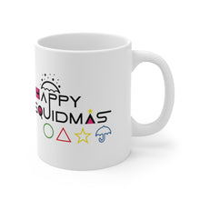 Load image into Gallery viewer, Squid Game - Happy Squidmas Ceramic Mug 11oz
