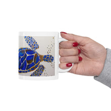 Load image into Gallery viewer, Melissa LoZoff Original Sea Turtle Mug 110z.
