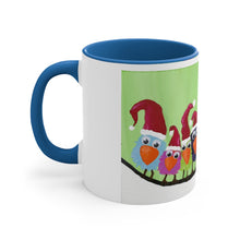 Load image into Gallery viewer, Melissa LoZoff Original Christmas Birds Accent Coffee Mug, 11oz