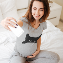 Load image into Gallery viewer, Black Kitten Playing Peek-A-Boo