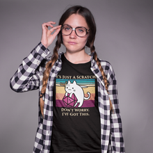 Load image into Gallery viewer, Cat Rolls a Natural 1 - It's Just a Scratch. Don't Worry. I've Got This.