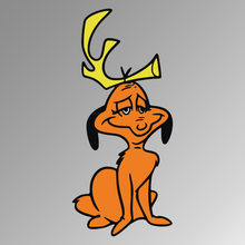 Load image into Gallery viewer, Max the Dog with One Antler - A Grinch's Best Friend. And Yours Too!