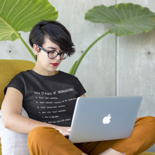 Load image into Gallery viewer, Six Stages of Debugging - 1. That Can't Happen, 2. That Doesn't Happen On My Computer...