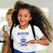 Load image into Gallery viewer, Stranger Things - Hawkins Middle School's 1983 AV Club T-Shirt