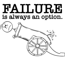 Load image into Gallery viewer, FAILURE is always an option.