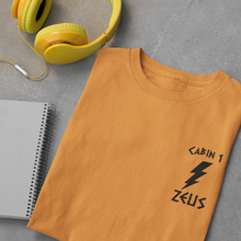 Load image into Gallery viewer, Percy Jackson - Camp Half Blood with Cabin Number, Logo, and Name