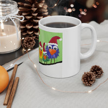 Load image into Gallery viewer, Melissa LoZoff Original Christmas Birds Ceramic Mug 11oz
