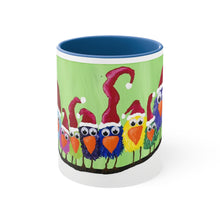 Load image into Gallery viewer, Melissa LoZoff Original Christmas Birds Accent Coffee Mug, 11oz