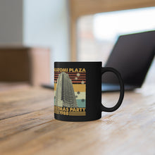 Load image into Gallery viewer, Die Hard Nakatomi Plaza Christmas Party 1988 Black Ceramic Mug 11oz / Bruce Willis / Nakatomi Corporation/ Yippee-ki-yay / Christmas / Holiday
