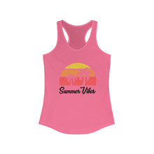 Load image into Gallery viewer, Summer Vibes Women&#39;s Racerback Tank
