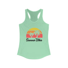 Load image into Gallery viewer, Summer Vibes Women&#39;s Racerback Tank
