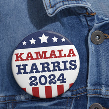 Load image into Gallery viewer, Kamala Harris 2024 Pin Button
