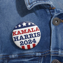 Load image into Gallery viewer, Kamala Harris 2024 Pin Button
