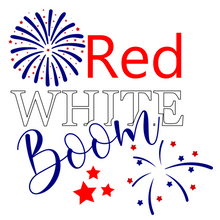 Load image into Gallery viewer, Red White Boom
