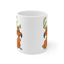 Load image into Gallery viewer, Max the Dog with One Antler - A Grinch&#39;s Best Friend Ceramic Mug 11oz  / Grinch / Dr. Seuss / Christmas / Holiday
