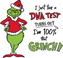 Load image into Gallery viewer, Grinch - I Just Took a DNA Test. Turns Out I&#39;m 100% That Grinch

