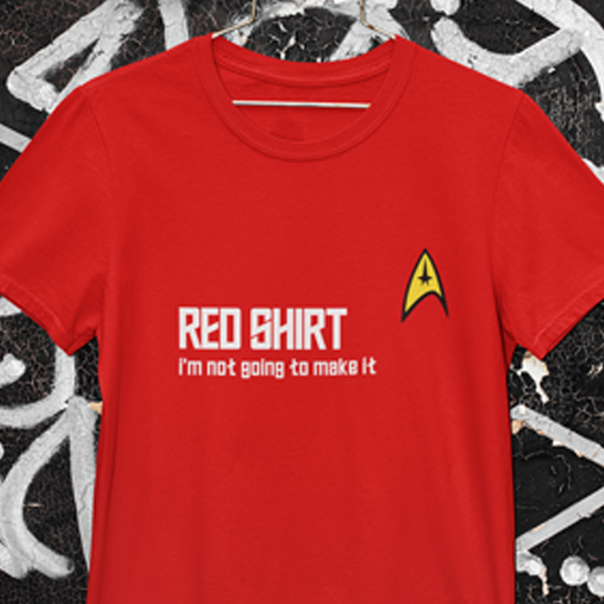 Star trek red shirt t shirt 2025