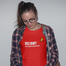 Load image into Gallery viewer, Star Trek&#39;s Red Shirt - the original suicide squad
